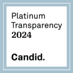 We earned a Candid Platinum Seal of Transparency on GuideStar! 